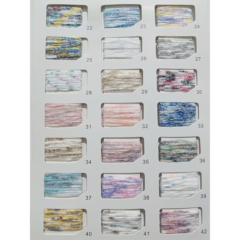 Puna mat poliesterska chenille pređa Puna mat poliesterska chenille pređa